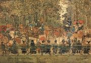 Maurice Prendergast Central Park oil on canvas